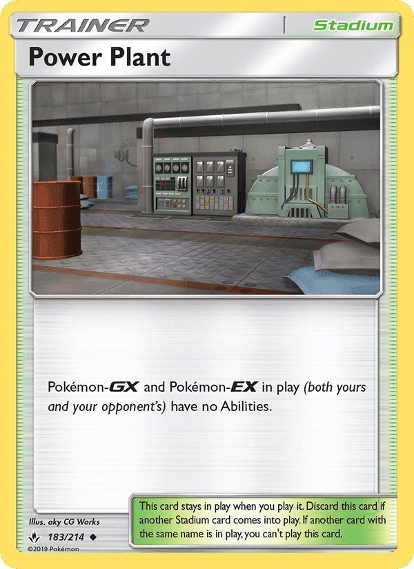 Power Plant, card 183 from Unbroken Bonds