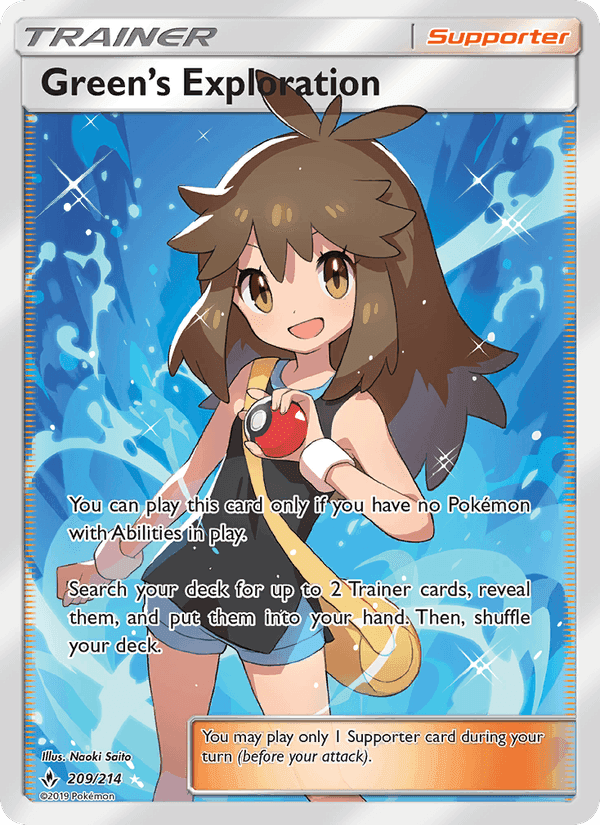 Green’s Exploration, card 209 from Unbroken Bonds