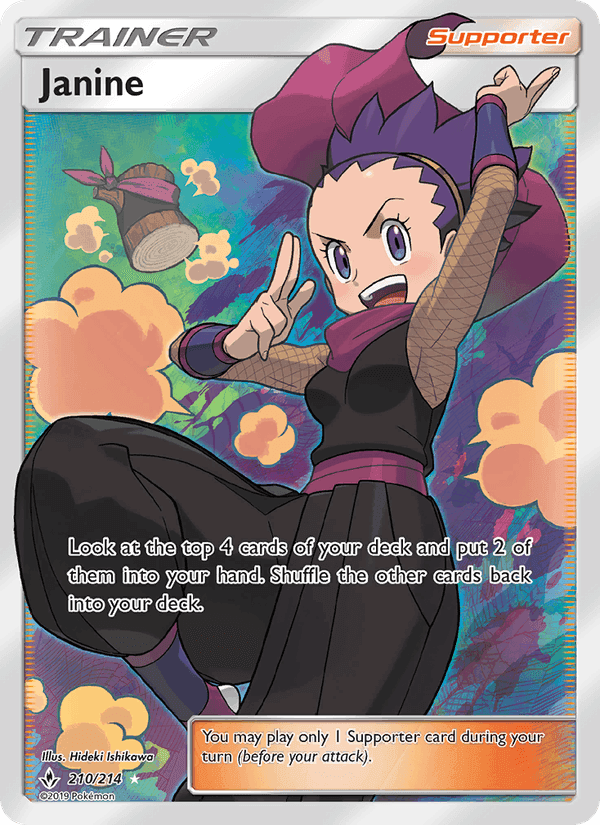 Janine, carte 210 de Unbroken Bonds