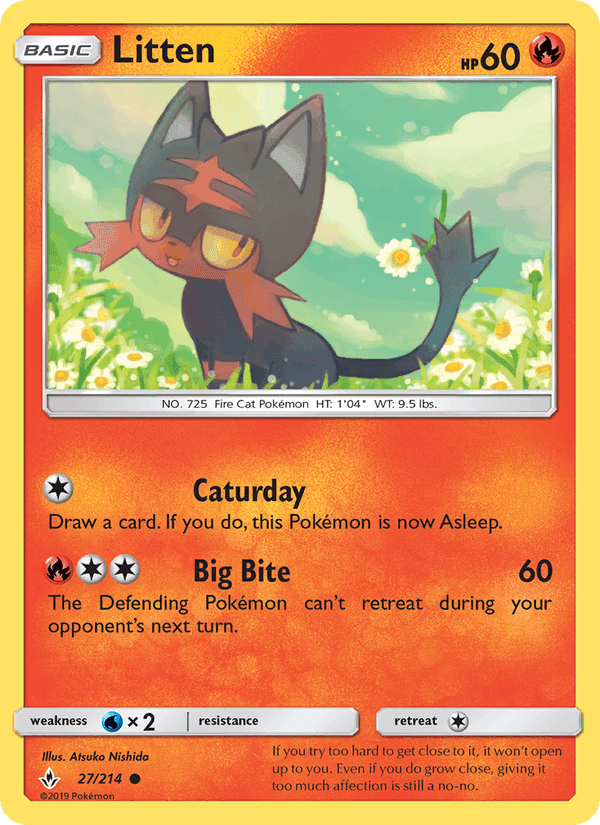 ダブルブレイズ の 27 番、Litten