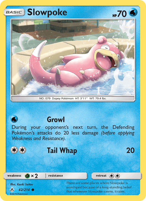 ダブルブレイズ の 42 番、Slowpoke