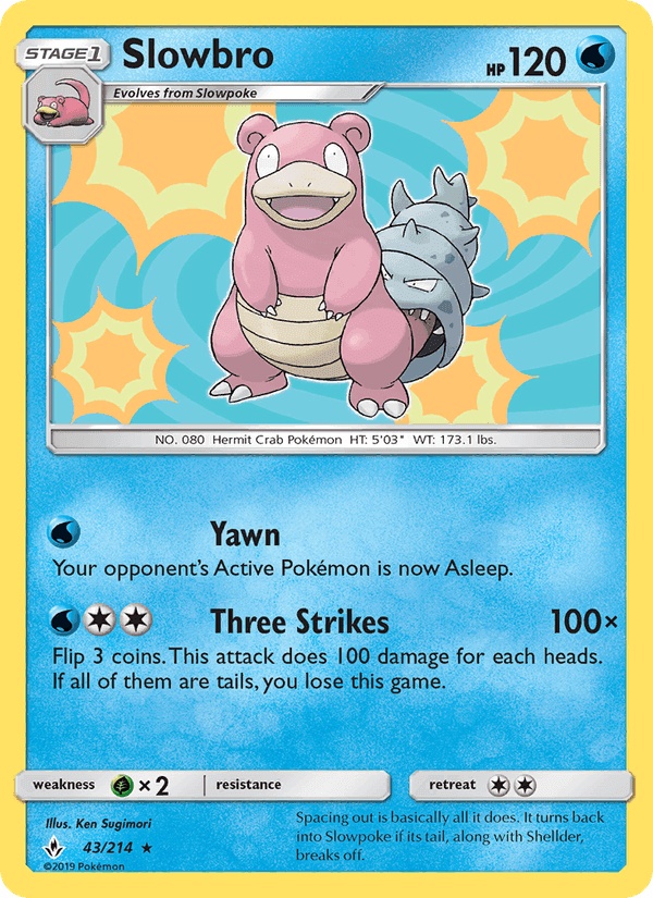 ダブルブレイズ の 43 番、Slowbro