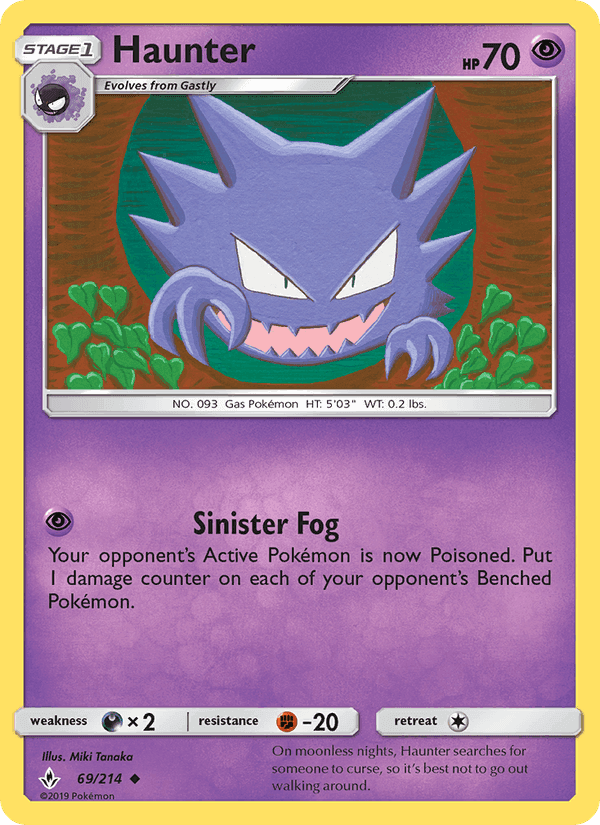 Haunter, card 69 from Unbroken Bonds