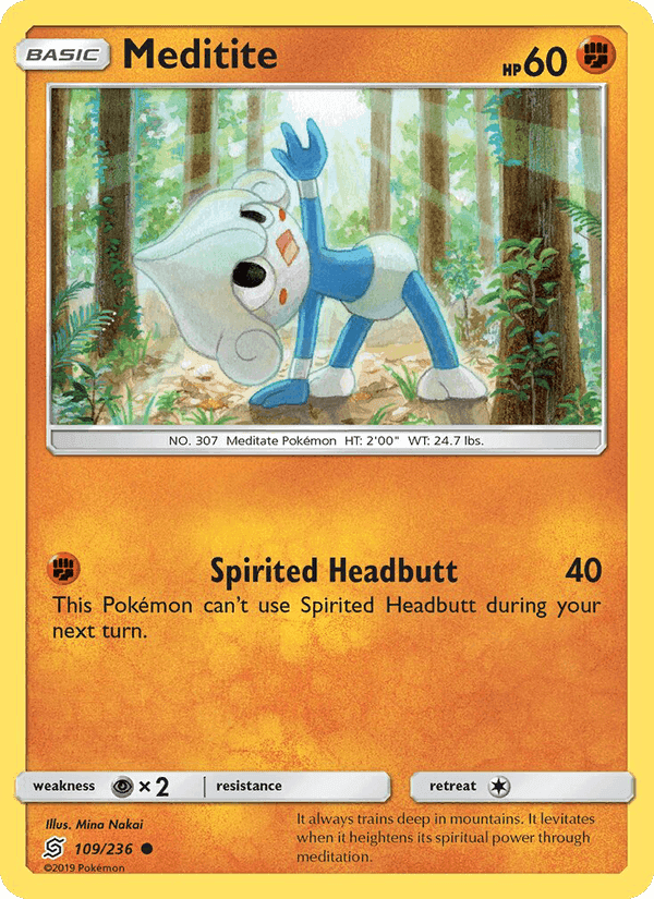 Meditite, card 109 from Unified Minds