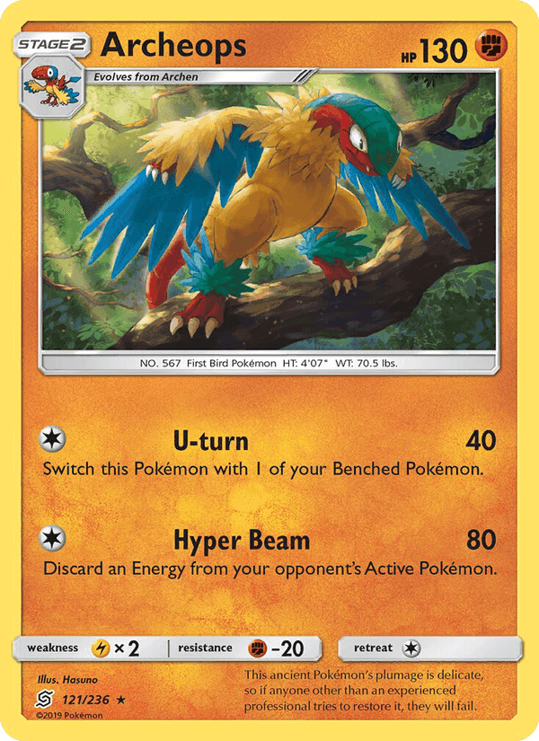 Archeops, card 121 from Unified Minds