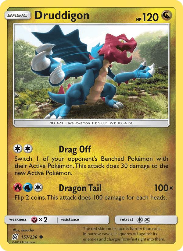 ミラクルツイン の 157 番、Druddigon