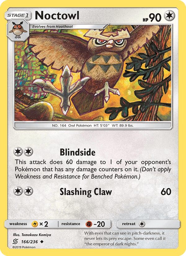Noctowl, card 166 from Unified Minds