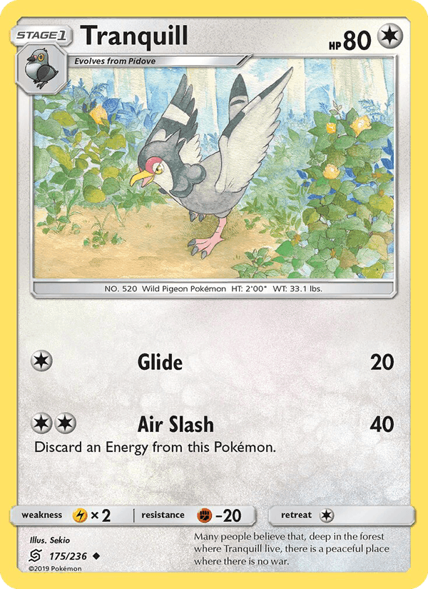 Tranquill, card 175 from Unified Minds