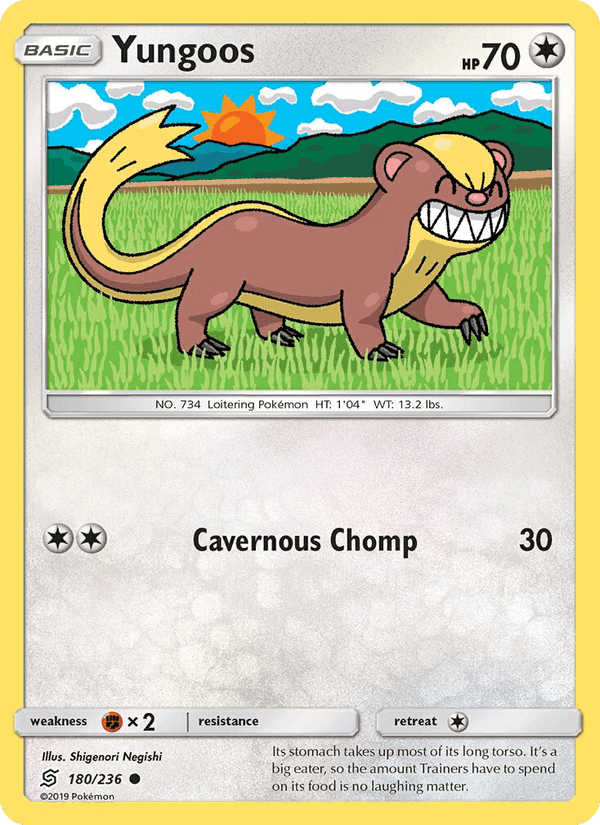 Yungoos, card 180 from Unified Minds