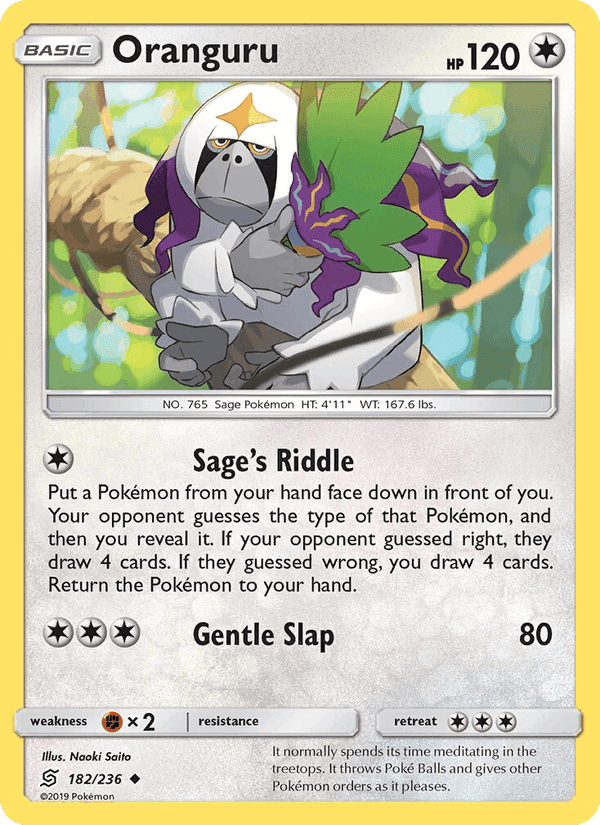 Oranguru, card 182 from Unified Minds