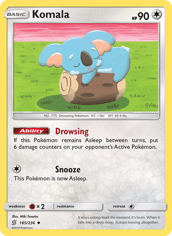 Komala, card 185 from Unified Minds