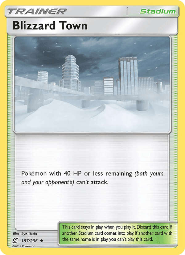 Blizzard Town, card 187 from Unified Minds