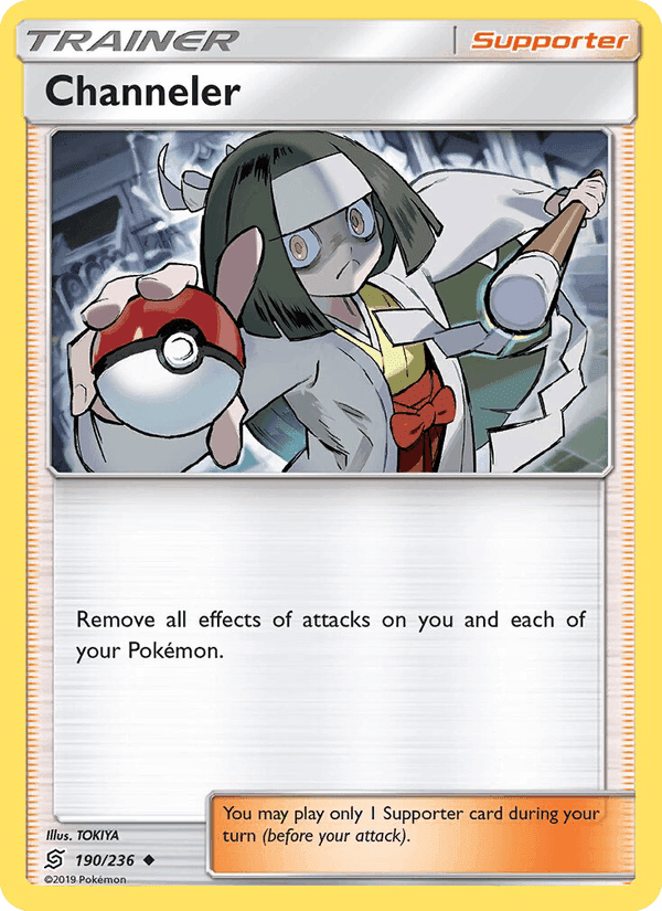 Channeler, card 190 from Unified Minds