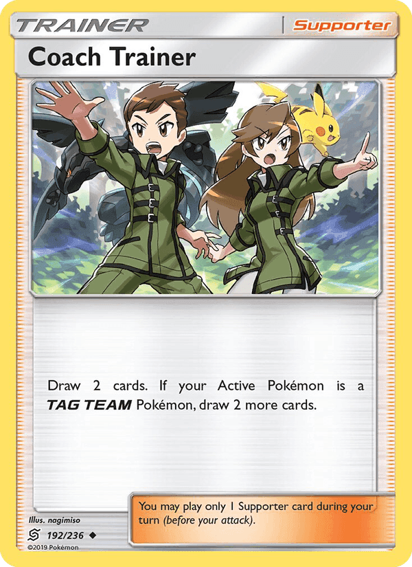 Coach Trainer, card 192 from Unified Minds