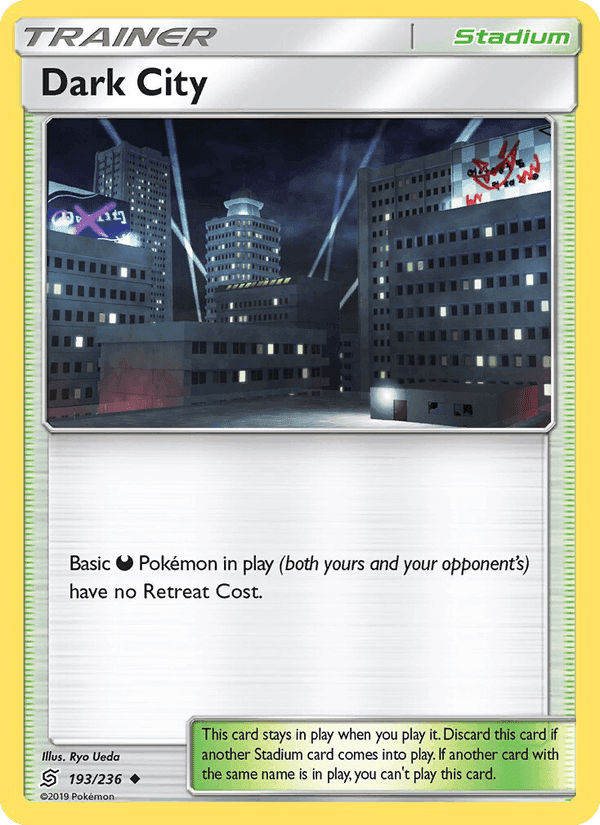 Dark City, card 193 from Unified Minds