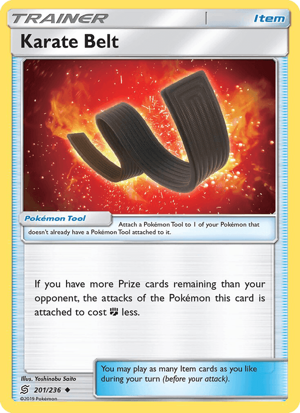 Karate Belt, card 201 from Unified Minds