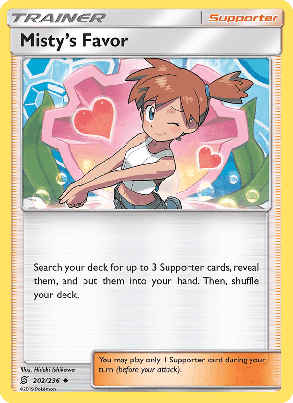 Misty’s Favor, card 202 from Unified Minds