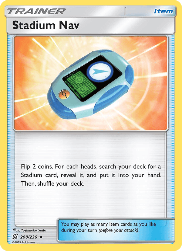 Stadium Nav, card 208 from Unified Minds