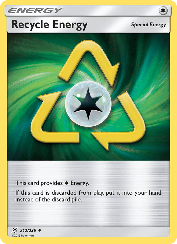 Recycle Energy, card 212 from Unified Minds
