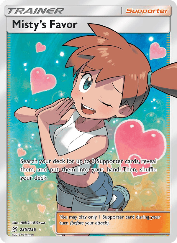 Misty’s Favor, card 235 from Unified Minds