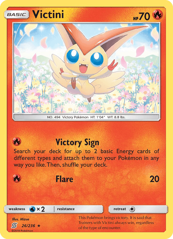 ミラクルツイン の 26 番、Victini