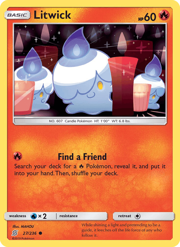 Litwick, card 27 from Unified Minds