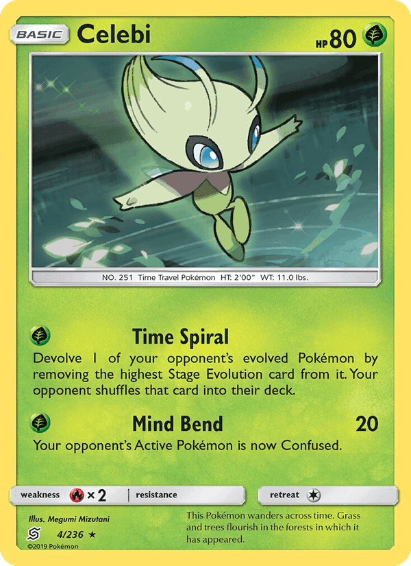 ミラクルツイン の 4 番、Celebi