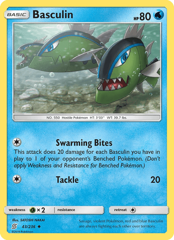 Basculin, card 43 from Unified Minds