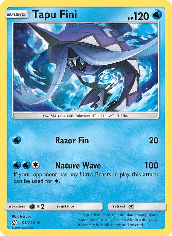 ミラクルツイン の 53 番、Tapu Fini
