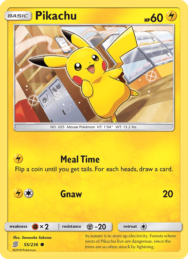 ミラクルツイン の 55 番、Pikachu