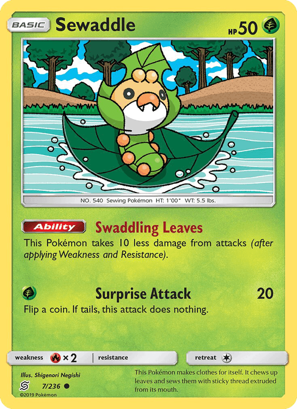 Sewaddle, card 7 from Unified Minds