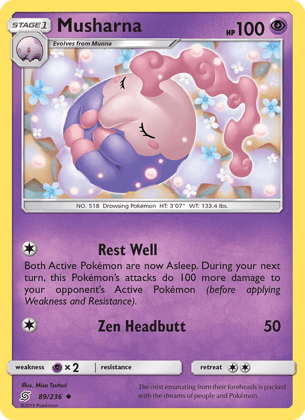 Musharna, card 89 from Unified Minds