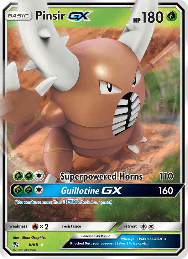 Pinsir GX, carta 6 di Destino Sfuggente