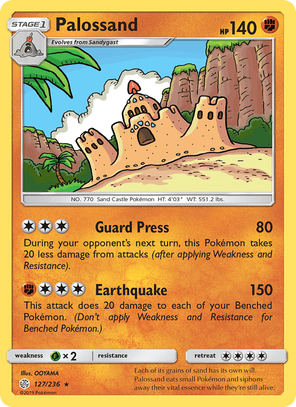 Palossand, card 127 from Cosmic Eclipse