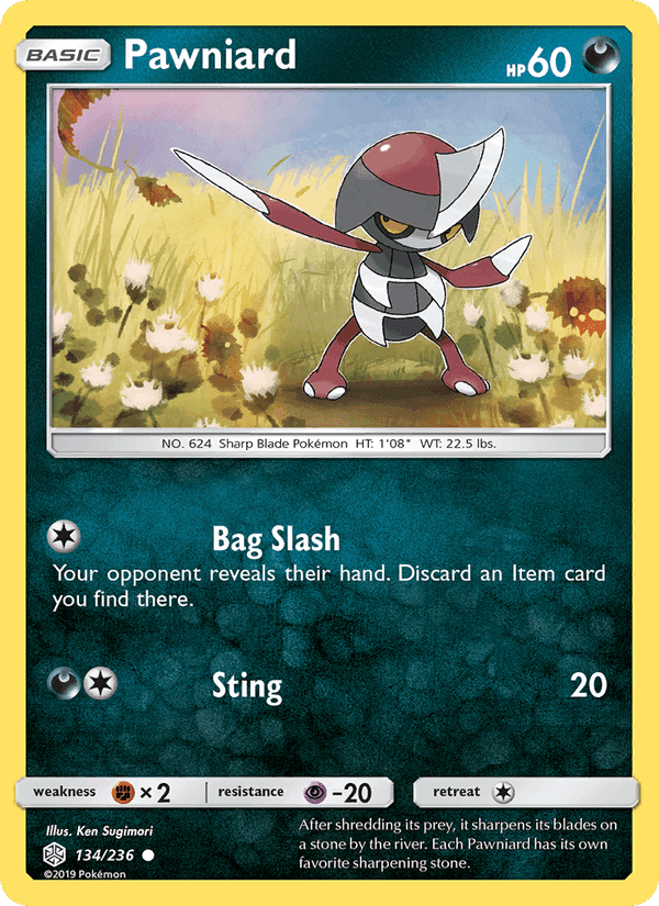 Pawniard, card 134 from Cosmic Eclipse