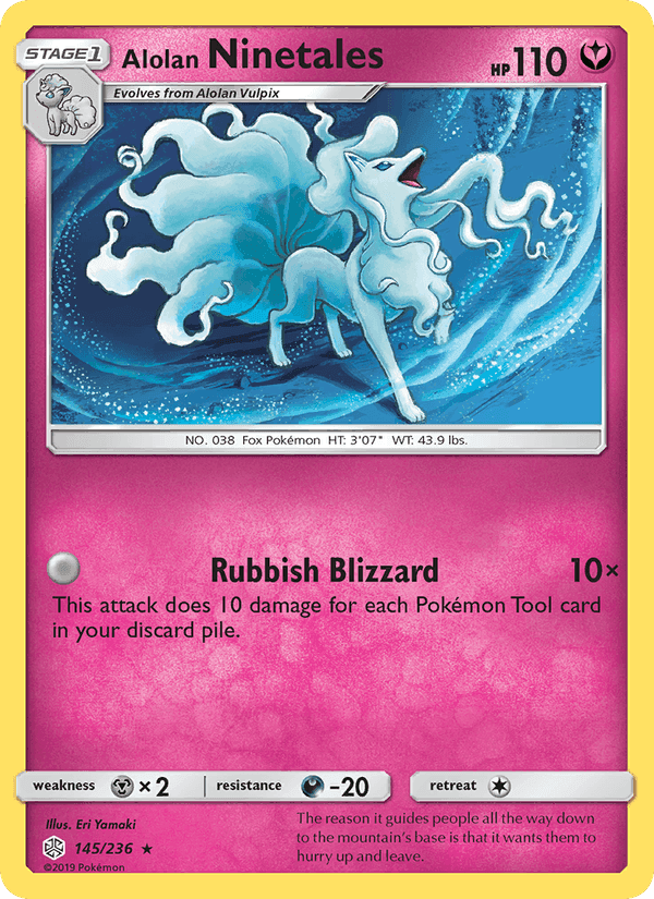オルタージェネシス の 145 番、Alolan Ninetales
