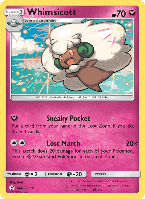 オルタージェネシス の 148 番、Whimsicott