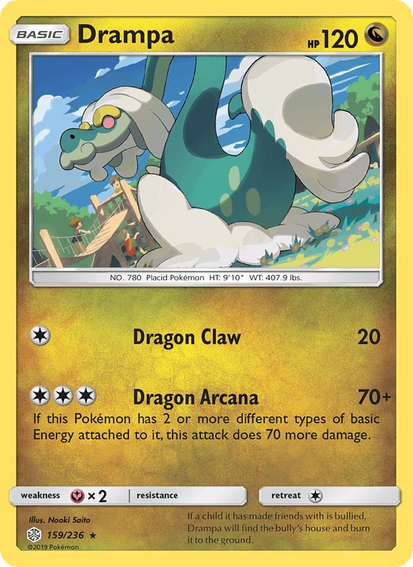 Drampa, card 159 from Cosmic Eclipse