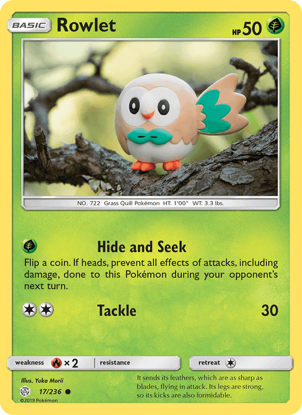 オルタージェネシス の 17 番、Rowlet