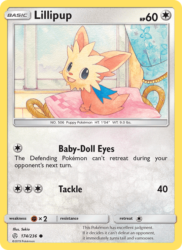 Lillipup, card 174 from Cosmic Eclipse