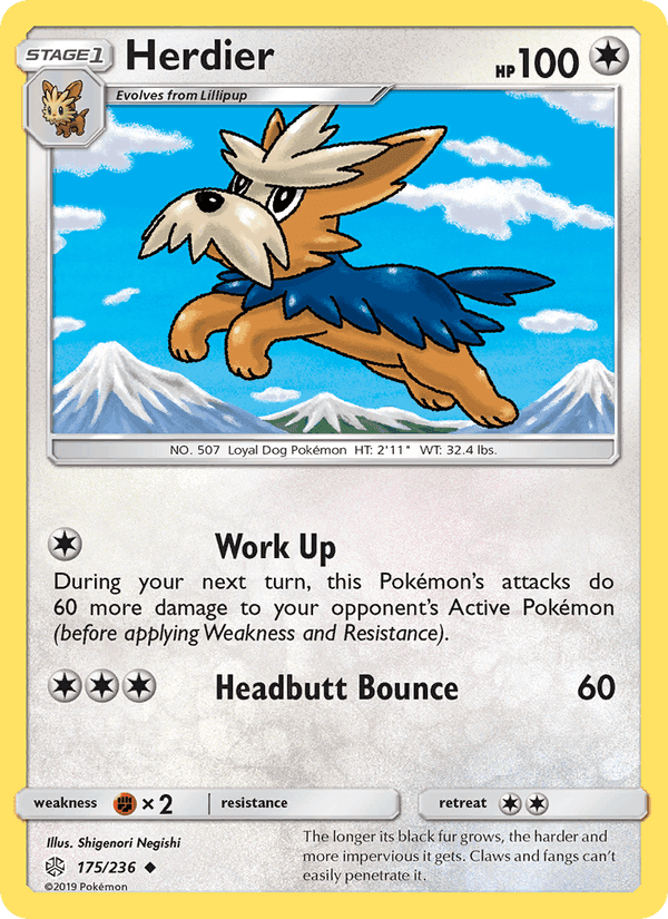 Herdier, card 175 from Cosmic Eclipse