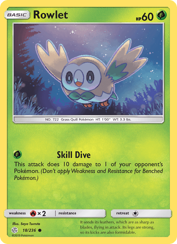 オルタージェネシス の 18 番、Rowlet