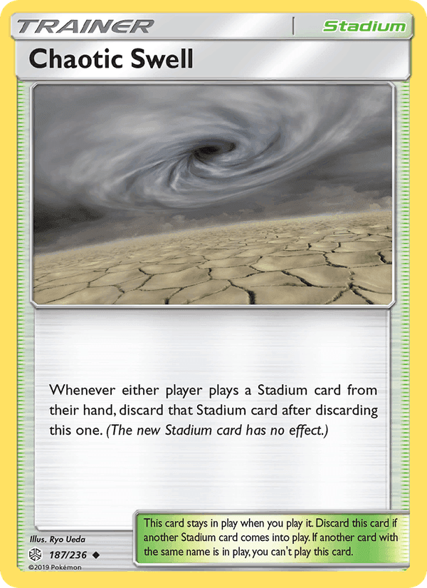 Chaotic Swell, card 187 from Cosmic Eclipse