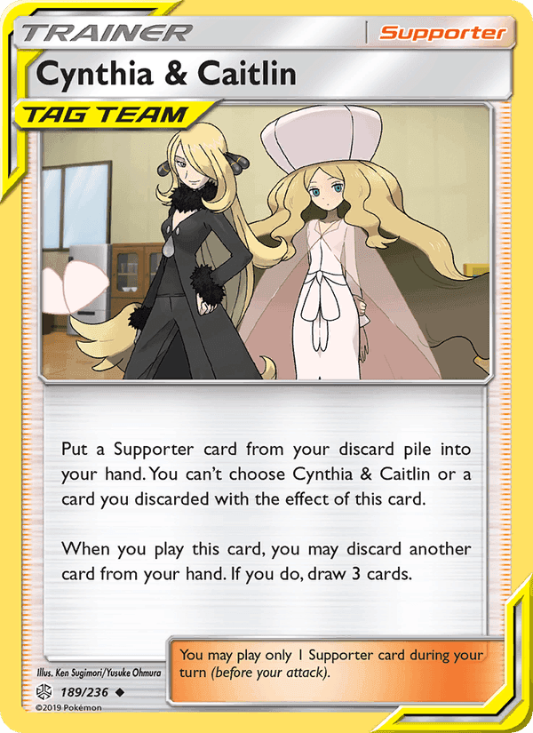 Cynthia & Caitlin, card 189 from Cosmic Eclipse