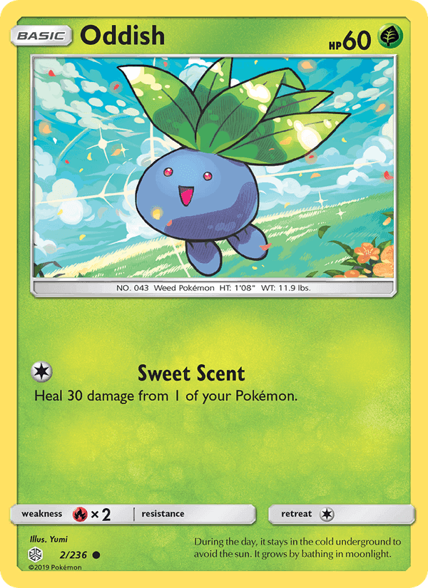 Oddish, carta 2 di Cosmic Eclipse