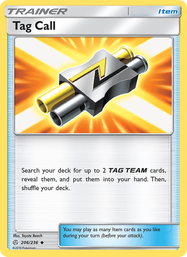 Tag Call, card 206 from Cosmic Eclipse