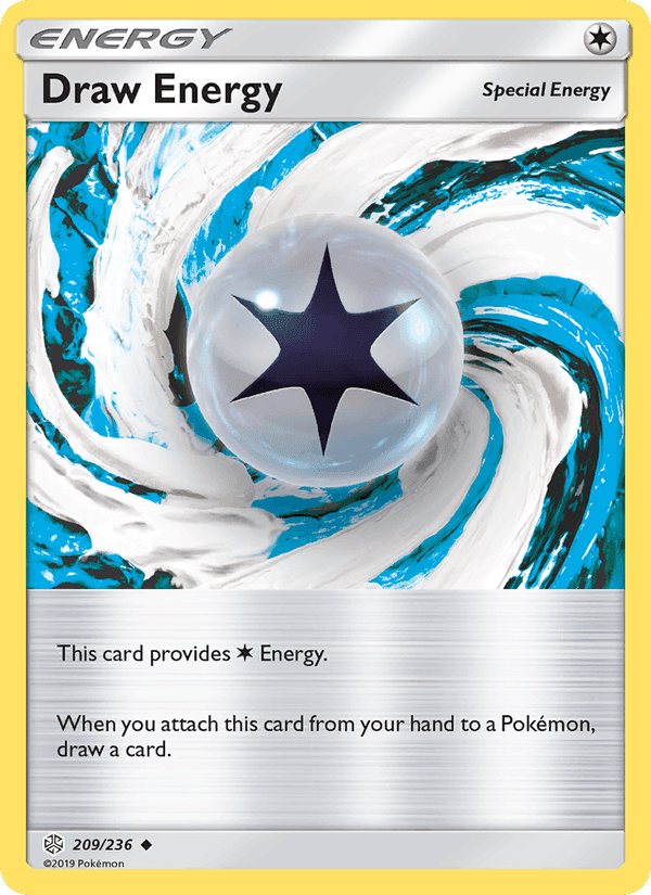 Draw Energy, card 209 from Cosmic Eclipse