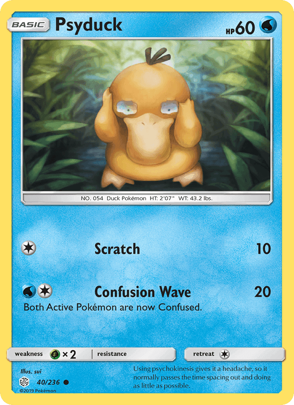 オルタージェネシス の 40 番、Psyduck