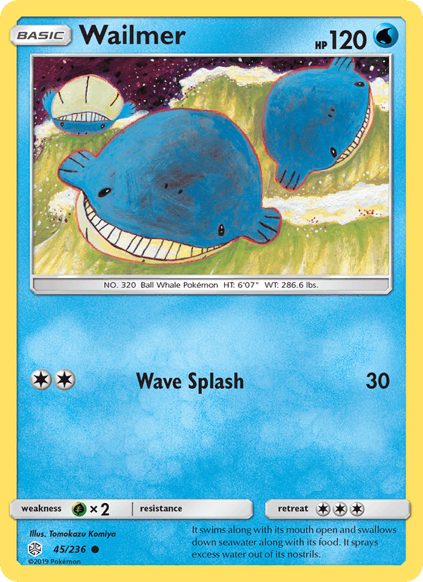 オルタージェネシス の 45 番、Wailmer
