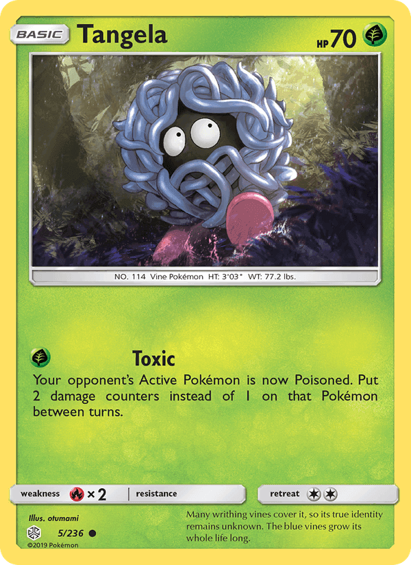 Tangela, carta 5 de Cosmic Eclipse
